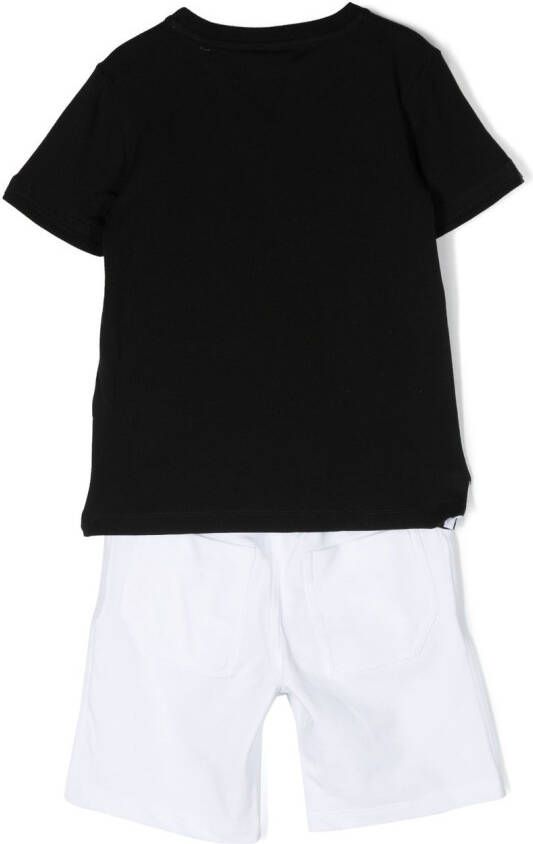 Lapin House Shirt en shorts met print Zwart