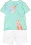 Lapin House Shorts en shirt met print Groen - Thumbnail 2