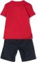 Lapin House Shorts en shirt met print Rood - Thumbnail 2
