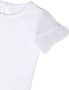Lapin House T-shirt met tulen mouwen Wit - Thumbnail 3