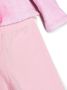 Lapin House Trainingspak met bloe print Roze - Thumbnail 3