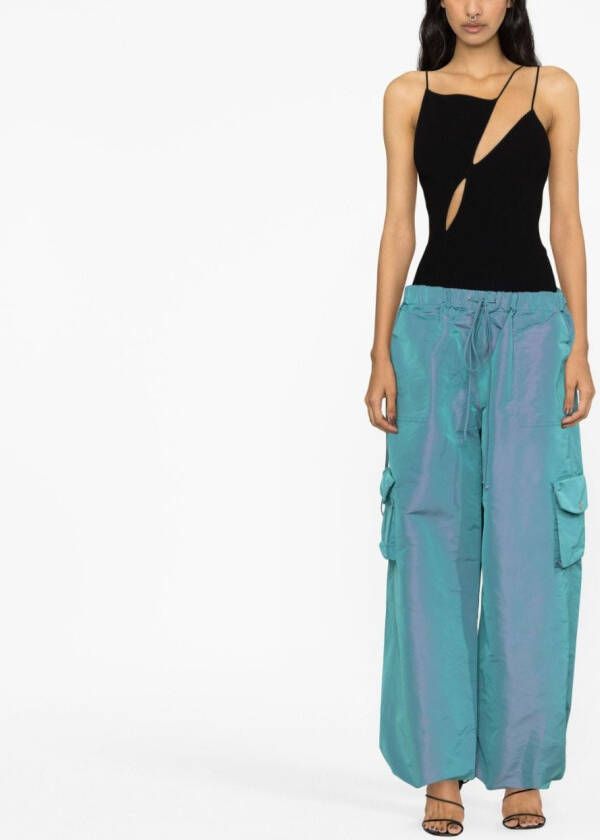 LaQuan Smith Cargo broek Groen