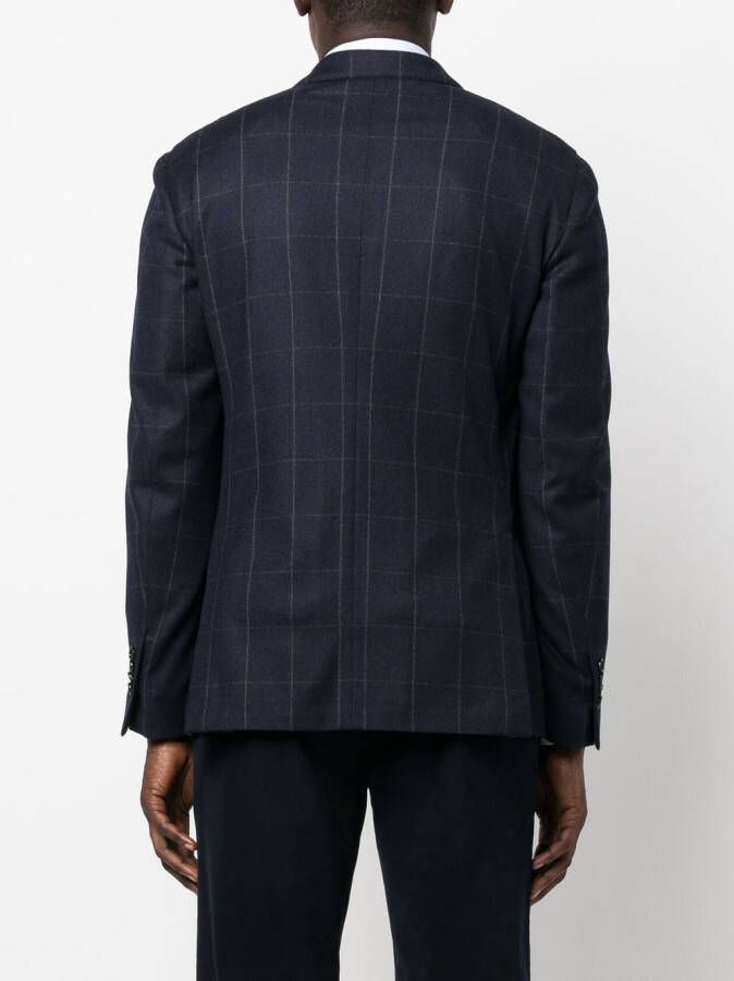 Lardini Blazer met dubbele rij knopen Blauw