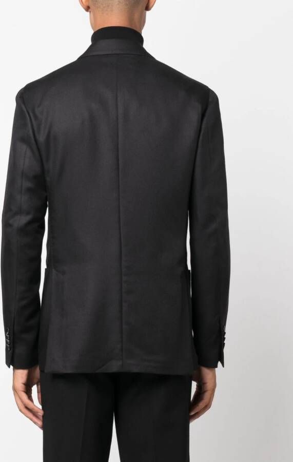 Lardini Blazer met dubbele rij knopen Zwart