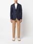 Lardini Blazer met enkele rij knopen Blauw - Thumbnail 2