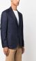 Lardini Blazer met enkele rij knopen Blauw - Thumbnail 3