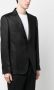 Lardini Blazer met enkele rij knopen Zwart - Thumbnail 3