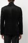 Lardini Blazer met enkele rij knopen Zwart - Thumbnail 4