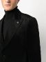 Lardini Blazer met enkele rij knopen Zwart - Thumbnail 5