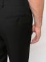 Lardini Broek met toelopende pijpen Zwart - Thumbnail 5