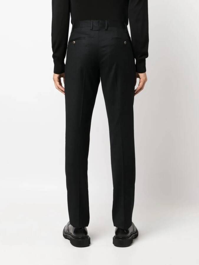 Lardini Cropped pantalon Zwart