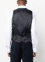 Lardini Gilet met logopatch Blauw - Thumbnail 4