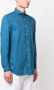 Lardini Overhemd met knopen Blauw - Thumbnail 3