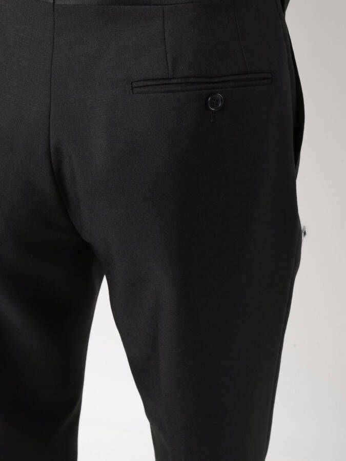 Lardini Pak met enkele rij knopen Zwart