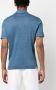 Lardini Poloshirt met V-hals Blauw - Thumbnail 4