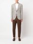 Lardini Blazer met enkele rij knopen Beige - Thumbnail 2