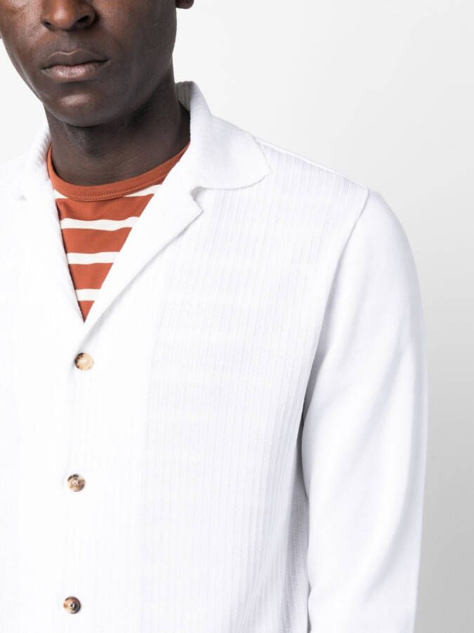 Lardini Overhemd met gespreide kraag Wit