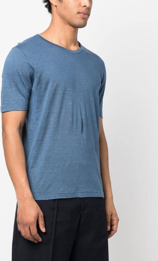 Lardini T-shirt met ronde hals Blauw