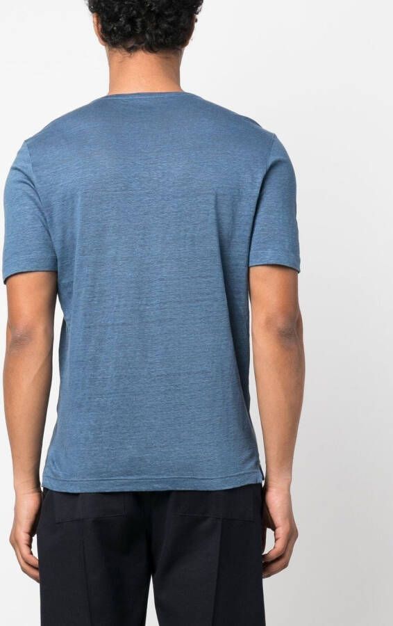 Lardini T-shirt met ronde hals Blauw