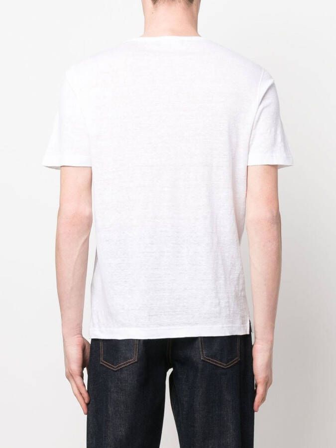 Lardini T-shirt met ronde hals Wit