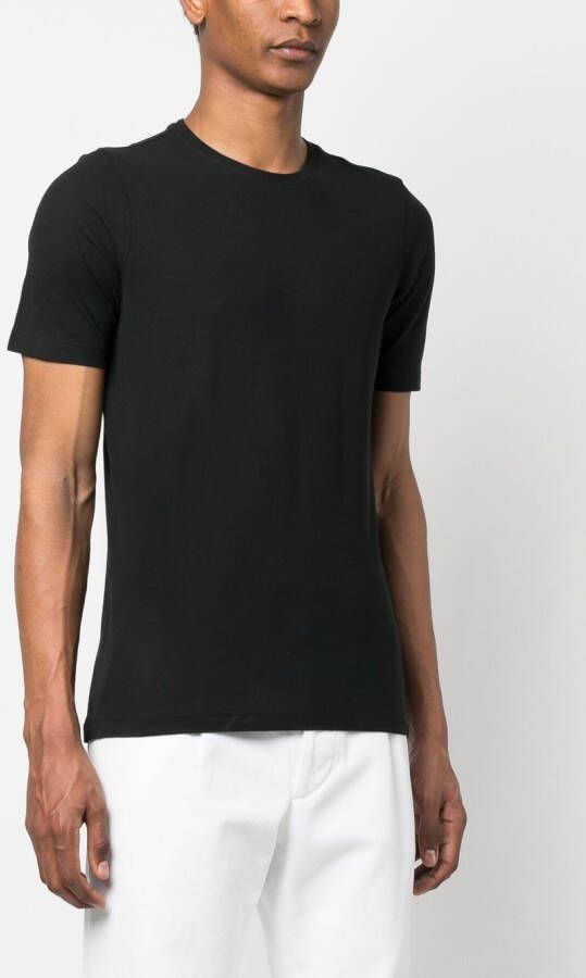 Lardini T-shirt met ronde hals Zwart
