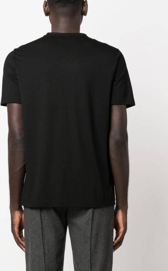 Lardini T-shirt met ronde hals Zwart