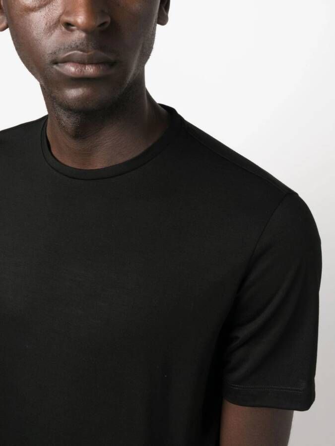 Lardini T-shirt met ronde hals Zwart