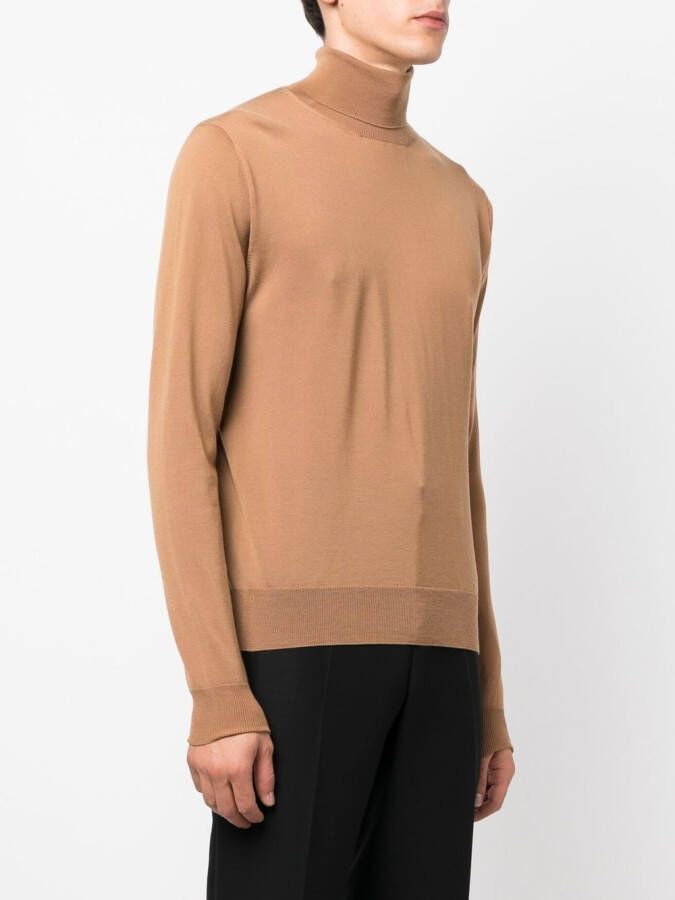 Lardini Wollen coltrui Bruin