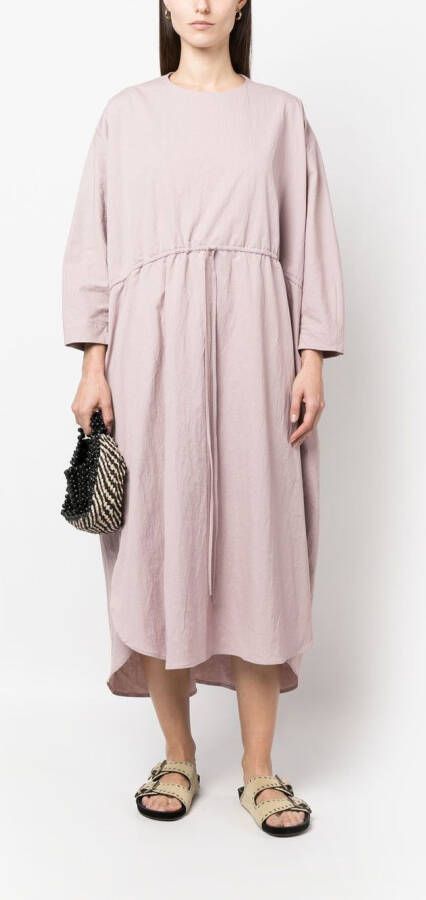 Lauren Manoogian Blousejurk met ronde hals Roze