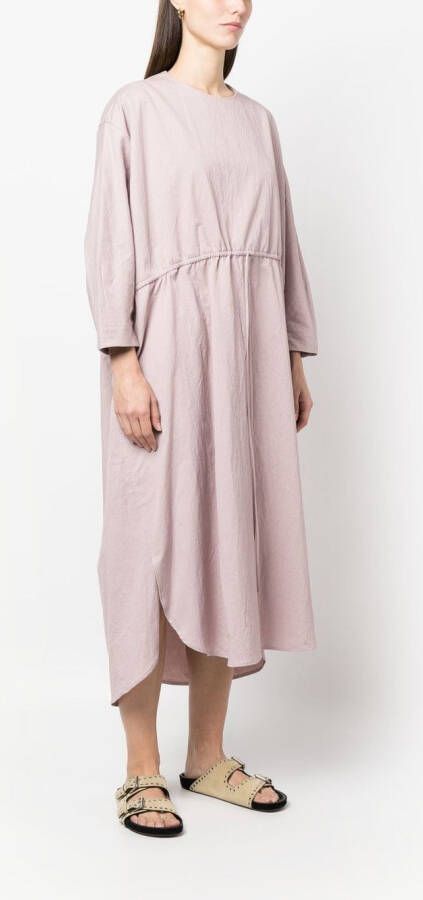Lauren Manoogian Blousejurk met ronde hals Roze