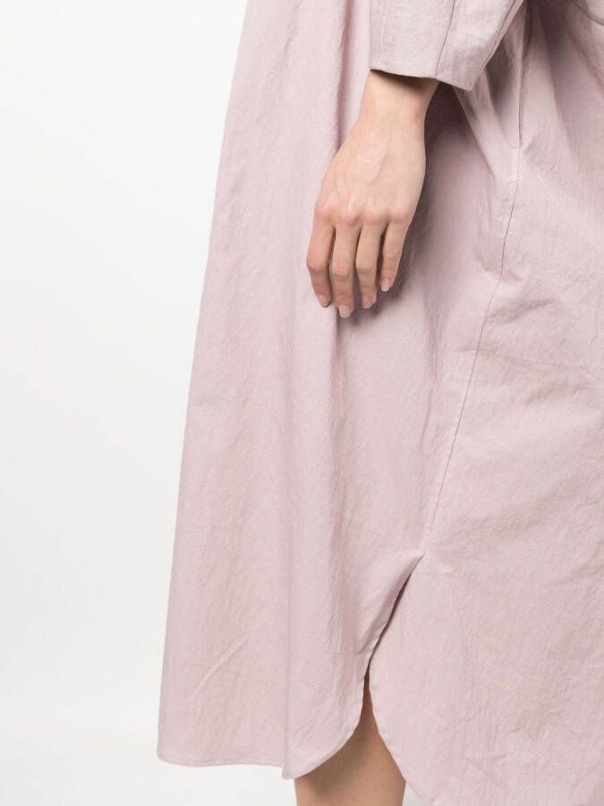 Lauren Manoogian Blousejurk met ronde hals Roze
