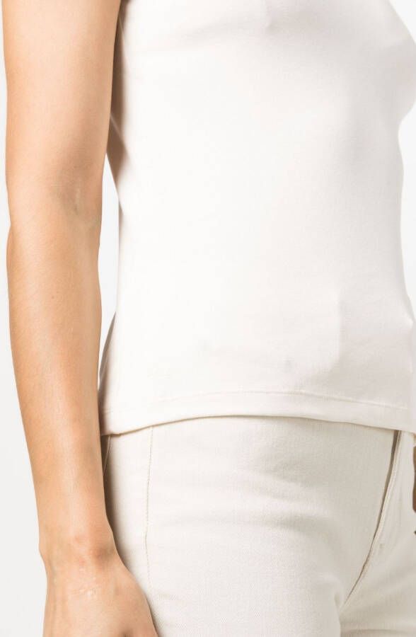 Lauren Ralph Lauren Gebreid T-shirt Beige