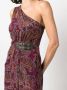 Lauren Ralph Lauren Asymmetrische maxi-jurk Roze - Thumbnail 5