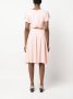 Lauren Ralph Lauren Midi-jurk met ceintuur Roze - Thumbnail 4