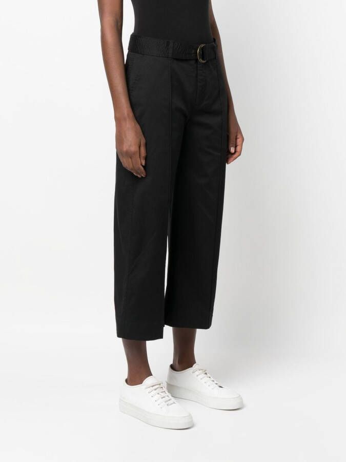 Lauren Ralph Lauren Cropped broek Zwart