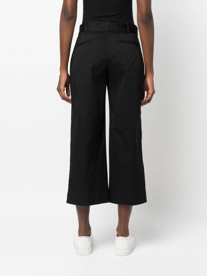 Lauren Ralph Lauren Cropped broek Zwart