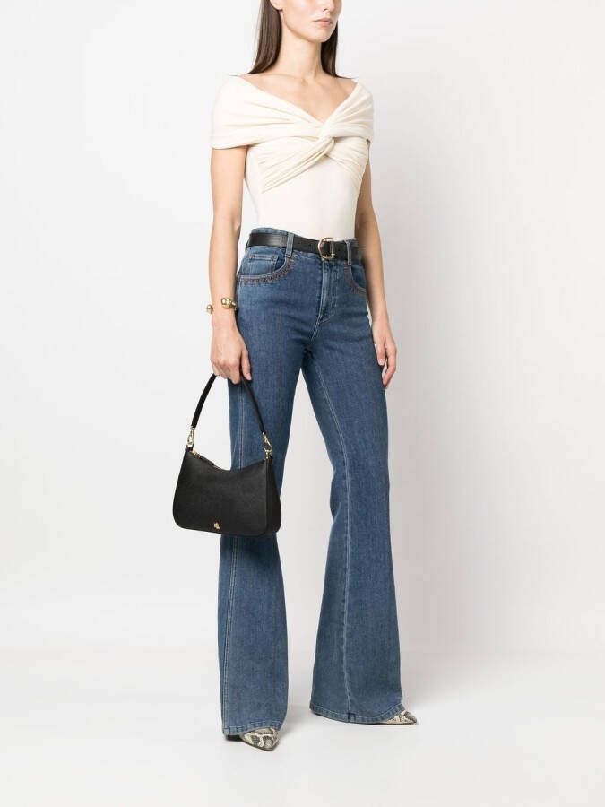 Lauren Ralph Lauren Danni medium schoudertas Zwart