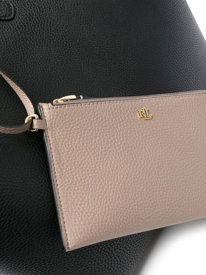 Lauren Ralph Lauren Shopper van imitatieleer Zwart