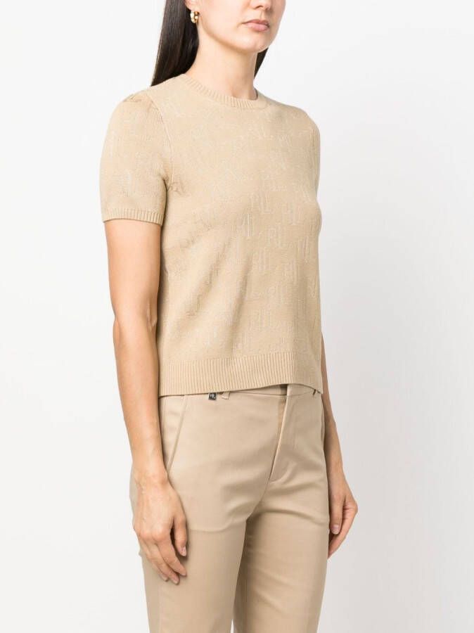 Lauren Ralph Lauren Katoenen pullover Beige