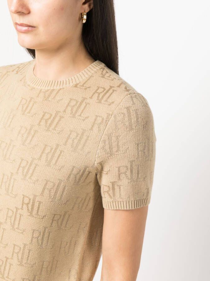Lauren Ralph Lauren Katoenen pullover Beige