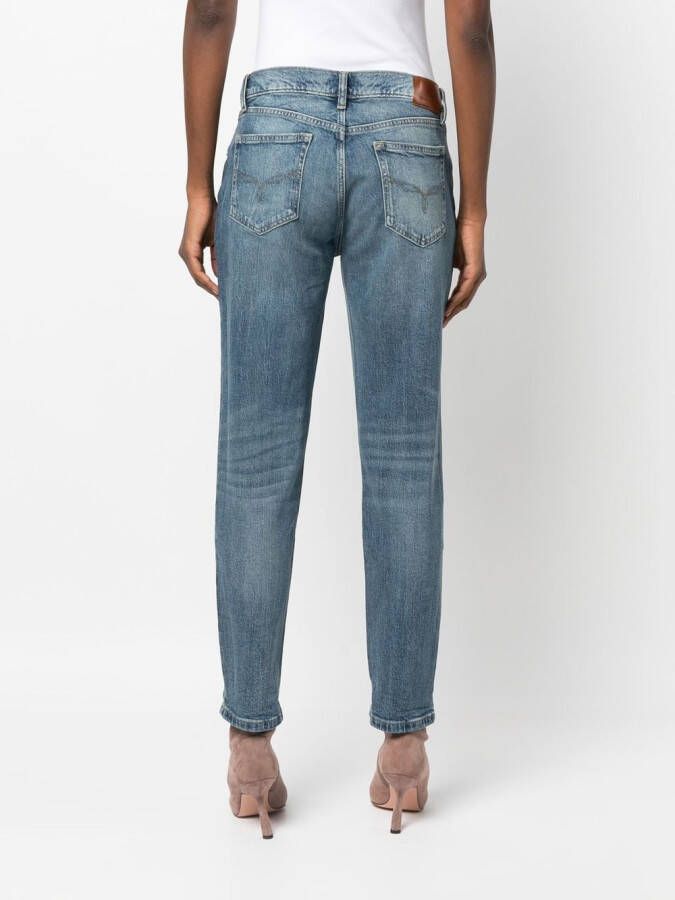 Lauren Ralph Lauren Jeans met toelopende pijpen Blauw