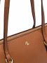 Lauren Ralph Lauren Keaton shopper met logoplakkaat Bruin - Thumbnail 5