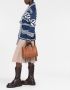 Lauren Ralph Lauren Marcy leren shopper Bruin - Thumbnail 2