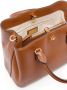 Lauren Ralph Lauren Marcy leren shopper Bruin - Thumbnail 5