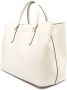 Lauren Ralph Lauren Marcy leren shopper Beige - Thumbnail 4