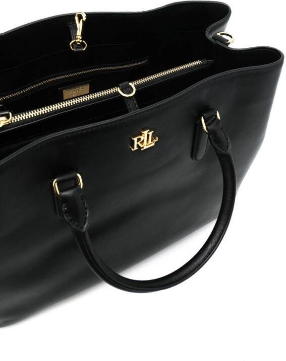 Lauren Ralph Lauren Mary shopper met handgreep Zwart