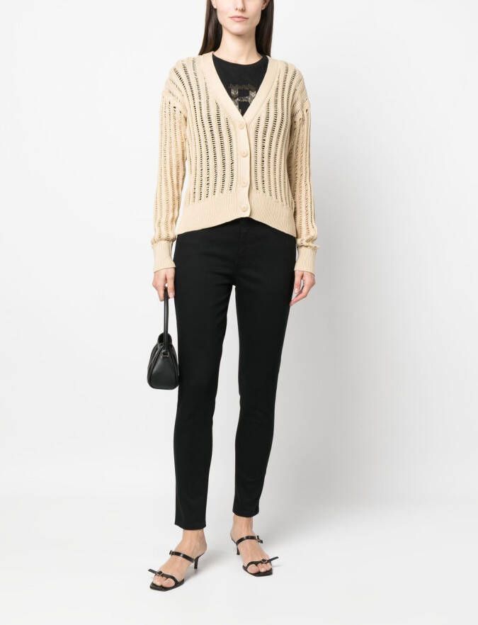 Lauren Ralph Lauren Opengebreid vest Beige