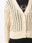 Lauren Ralph Lauren Opengebreid vest Beige - Thumbnail 5