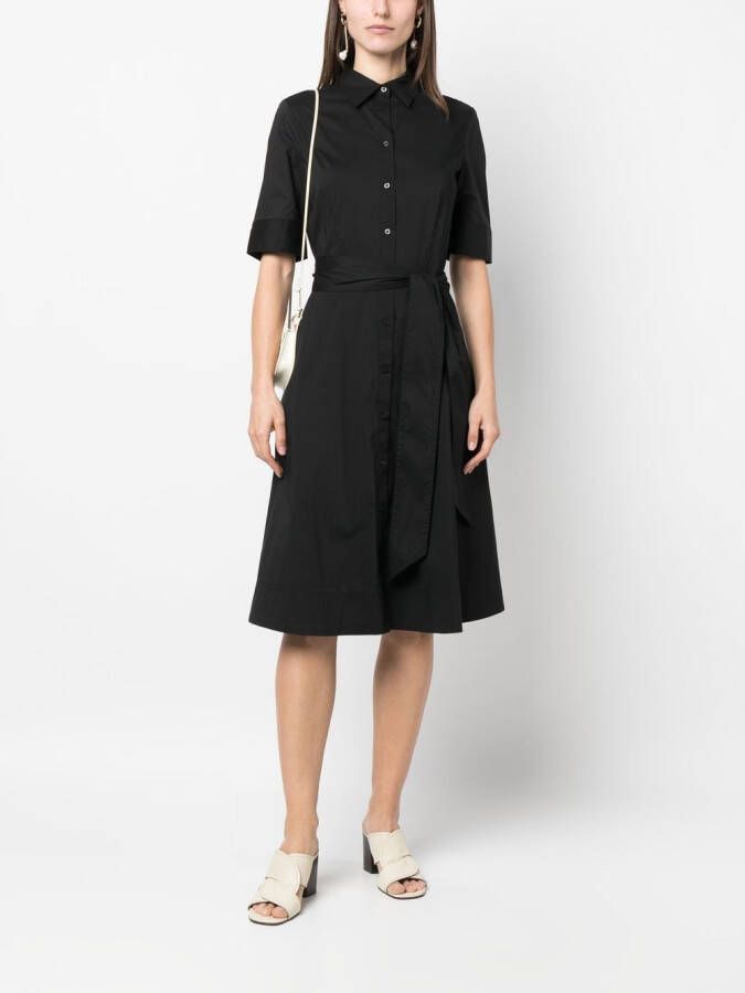 Lauren Ralph Lauren Blousejurk met korte mouwen Zwart