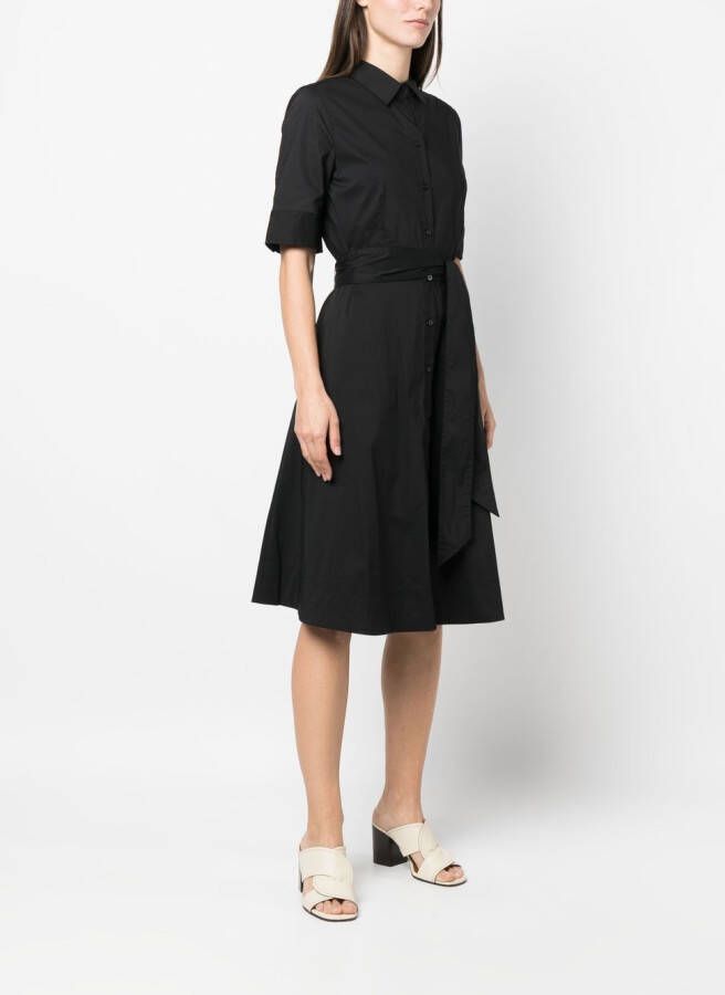 Lauren Ralph Lauren Blousejurk met korte mouwen Zwart
